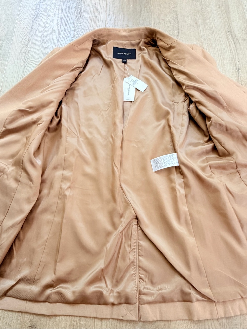 Banana Republic Tan Single-Button Blazer - Picture 9 of 13